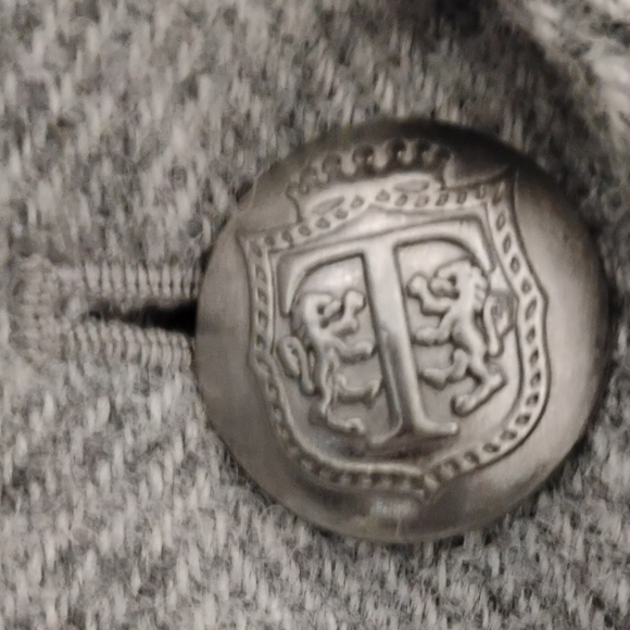 Talbots Aberdeen Wool Blend Herringbone Tweed Blazer 4 - Picture 9 of 16